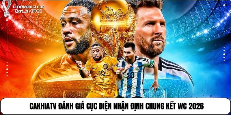 Cakhiatv đánh giá cục diện nhận định chung kết WC 2026