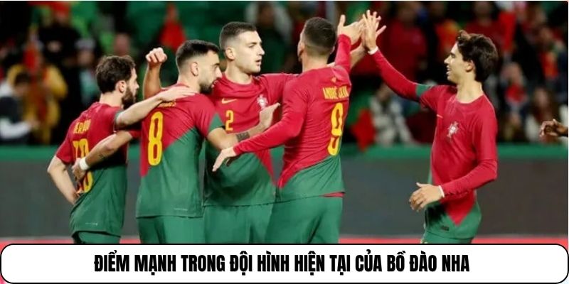 Điểm mạnh trong đội hình hiện tại của Bồ Đào Nha
