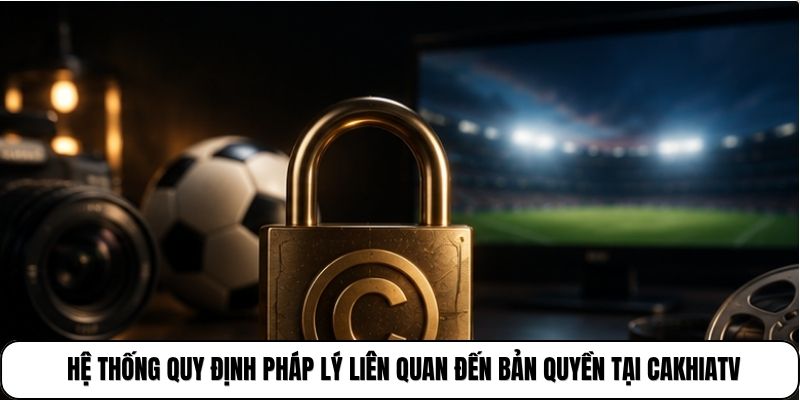 Bản Quyền CakhiaTV 7 Hệ thống quy định pháp lý liên quan đến bản quyền tại CakhiaTV