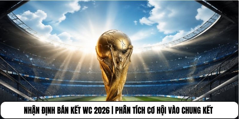 Nhận Định Bán Kết WC 2026 | Phân Tích Cơ Hội Vào Chung Kết