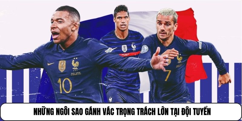 Những ngôi sao gánh vác trọng trách lớn tại đội tuyển