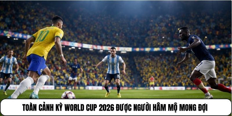 World Cup 2026 | 48 Đội Tuyển Tranh Ngôi Vô Địch Thế Giới 2 Toàn cảnh kỳ World Cup 2026 được người hâm mộ mong đợi